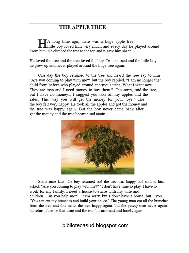 The Apple Tree.pdf | PDF | Trees