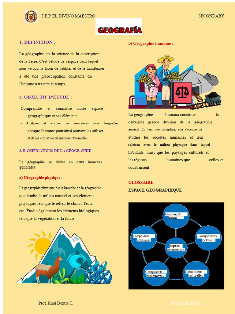 Introduction à la géographie humaine | PDF