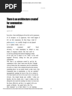Mies van der Rohe's Core House Concept | PDF | Art Media | Economic Sectors