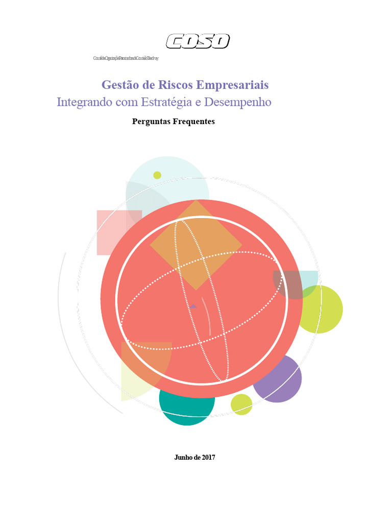 Atualização do Framework de Risco Empresarial | PDF | Governança ...