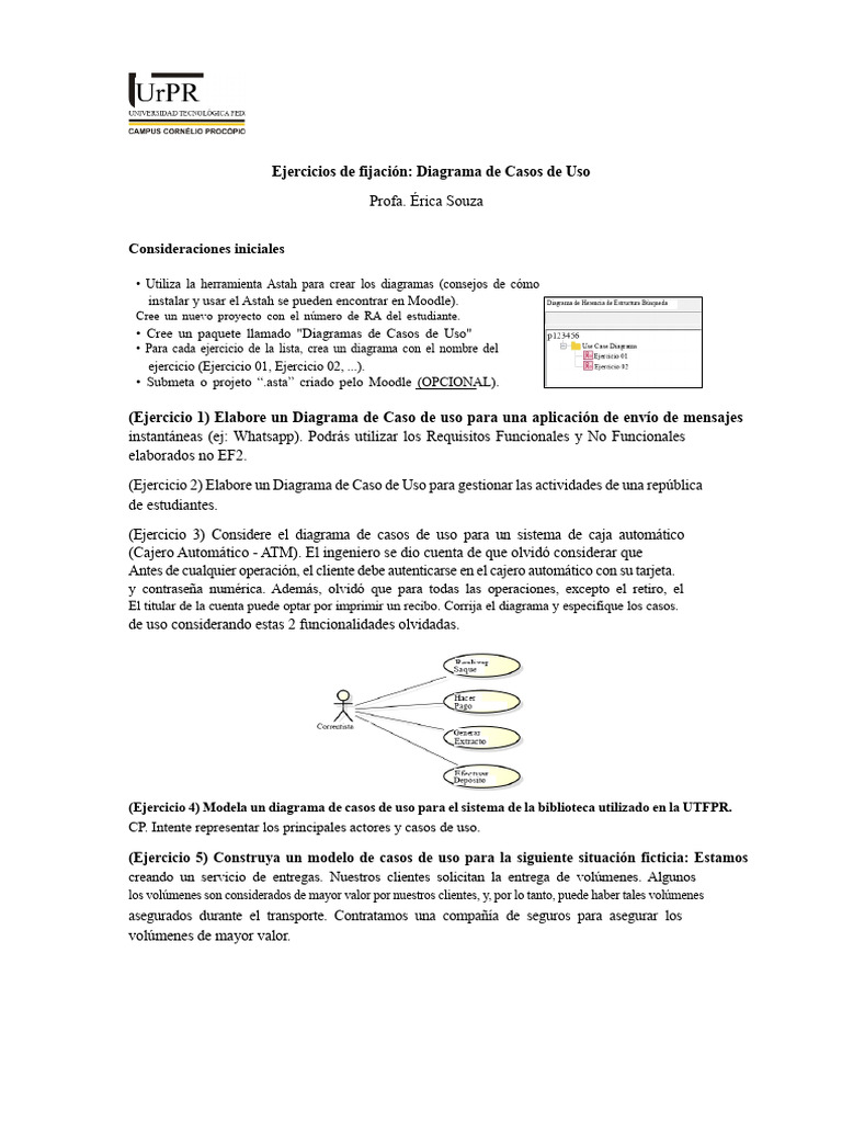 Diagramas de Casos de Uso en Astah | PDF | Caso de uso | Lenguaje de ...