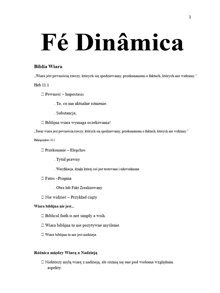 Dynamic Faith | PDF