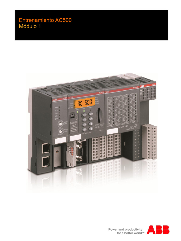 Capacitación en Programación AC500 | PDF | Poco | Controlador lógico ...