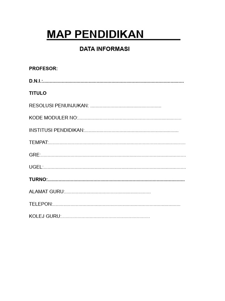 Map Pedagogis - 4 Tahun | PDF