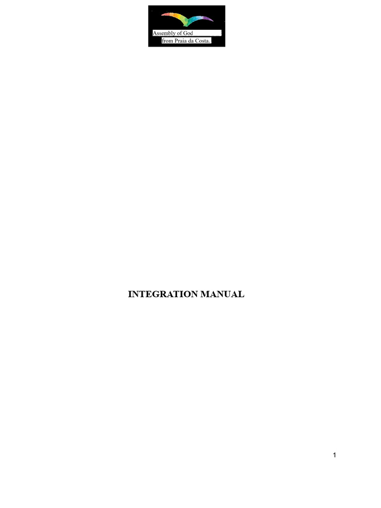New Life Integration Department Guide | PDF | Baptism | Jesus