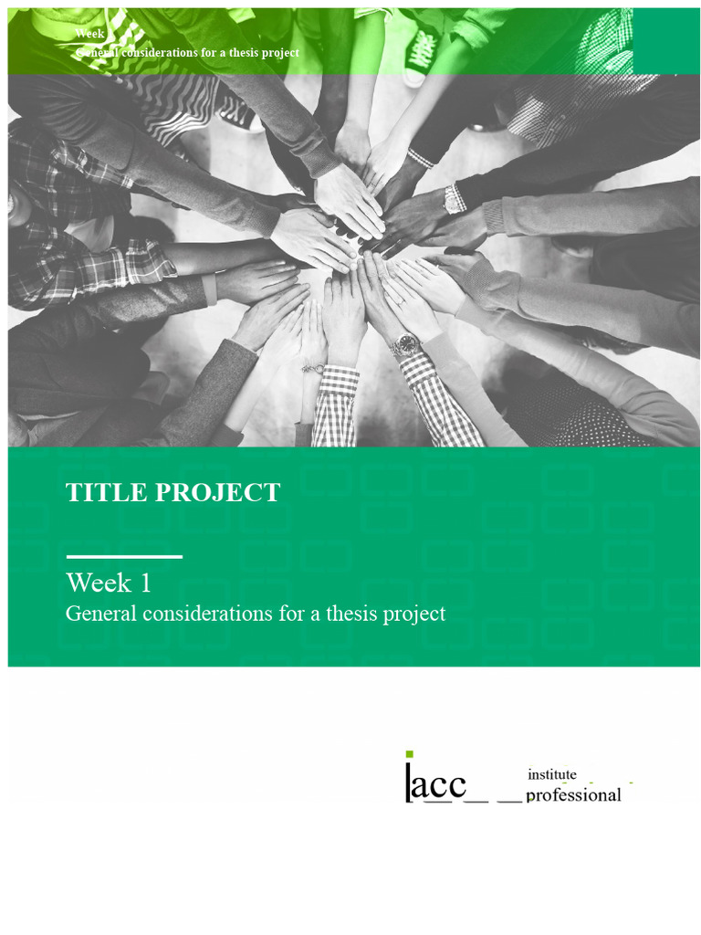 IACC Title Project Week 1 Content | PDF | Knowledge | Educational ...
