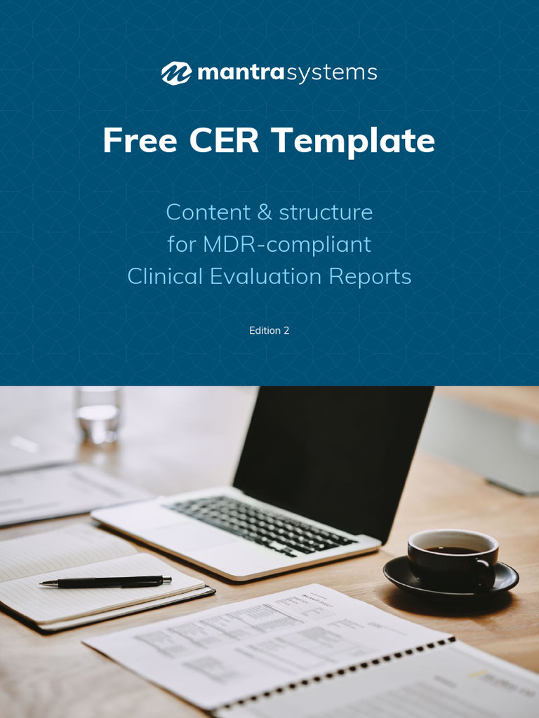 Free MDR-Compliant CER Template | PDF | Risk | Evidence Based Medicine