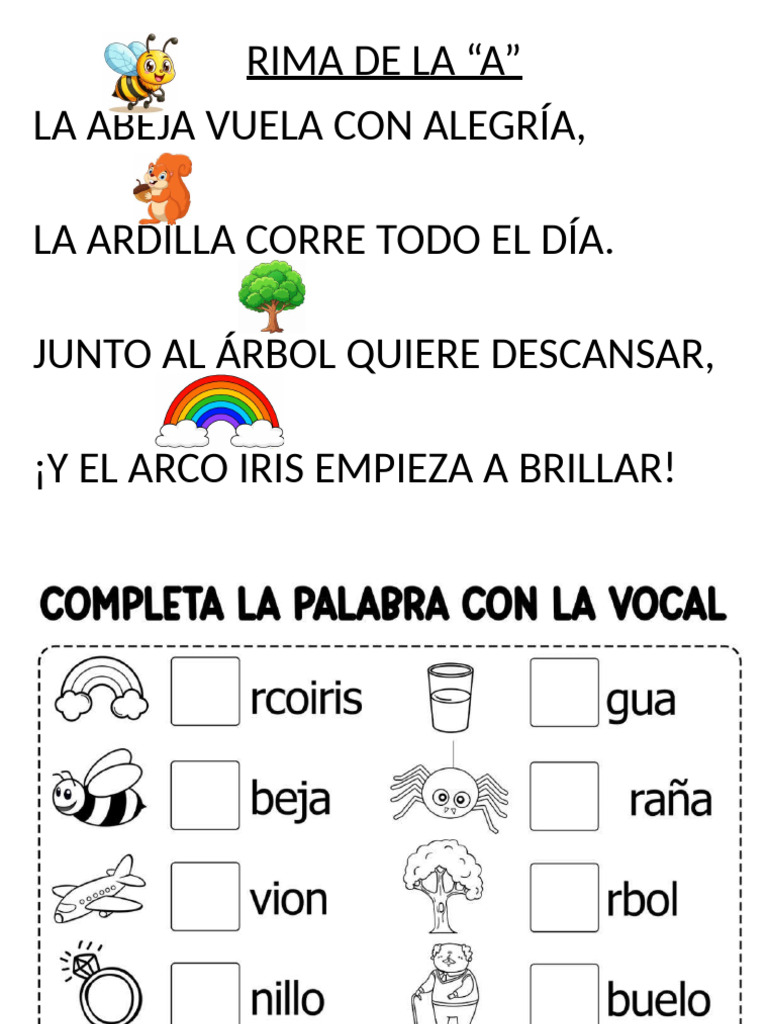 Rima con la palabra alegría | PDF