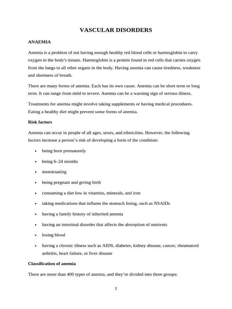 Understanding Anemia: Types and Causes | PDF | Anemia | Vitamin B12