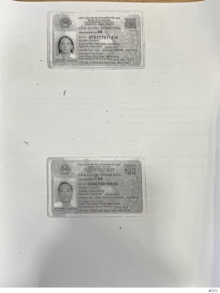 CCCD Vneid | PDF