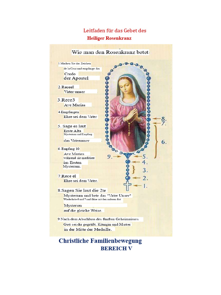 Heiliges Rosenkranz MFC | PDF