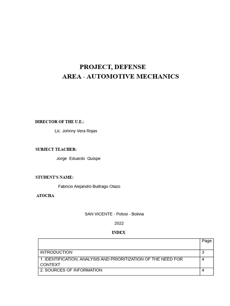 MECHANICS PROJECT | PDF | Tire | Vehicle Parts