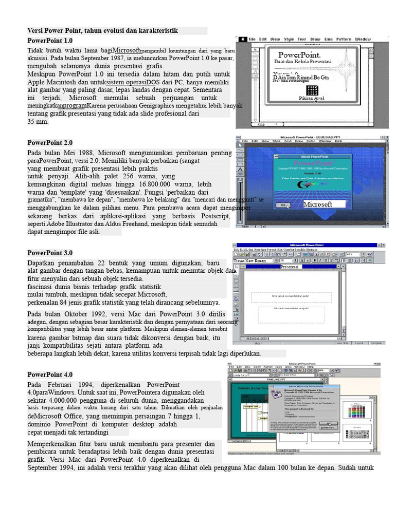 Versi Power Point | PDF
