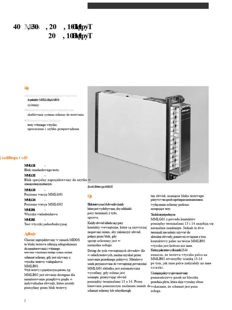 Test Block Ho MMLG | PDF