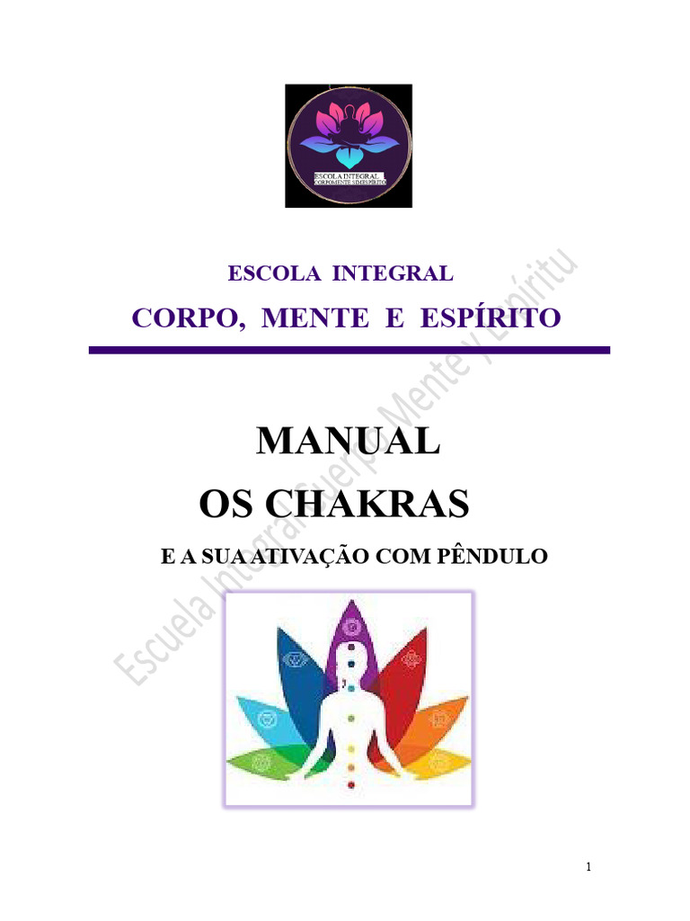Ativação dos Chakras com Pêndulo | PDF | Chacra | Amor
