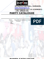 Party Catalogue: Level 2, MGF Metropolitan Mall, Gurgaon