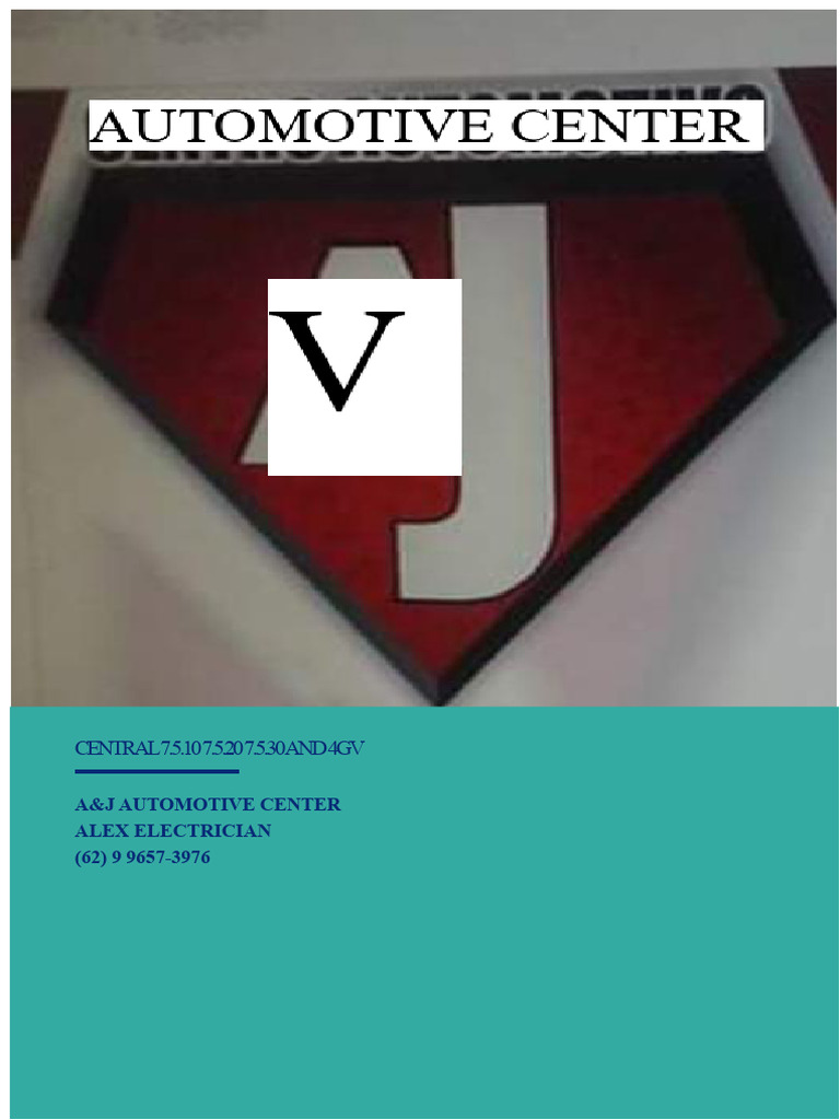 ECU Tables for Central 7.5 and 4GV | PDF | Automotive Technologies ...