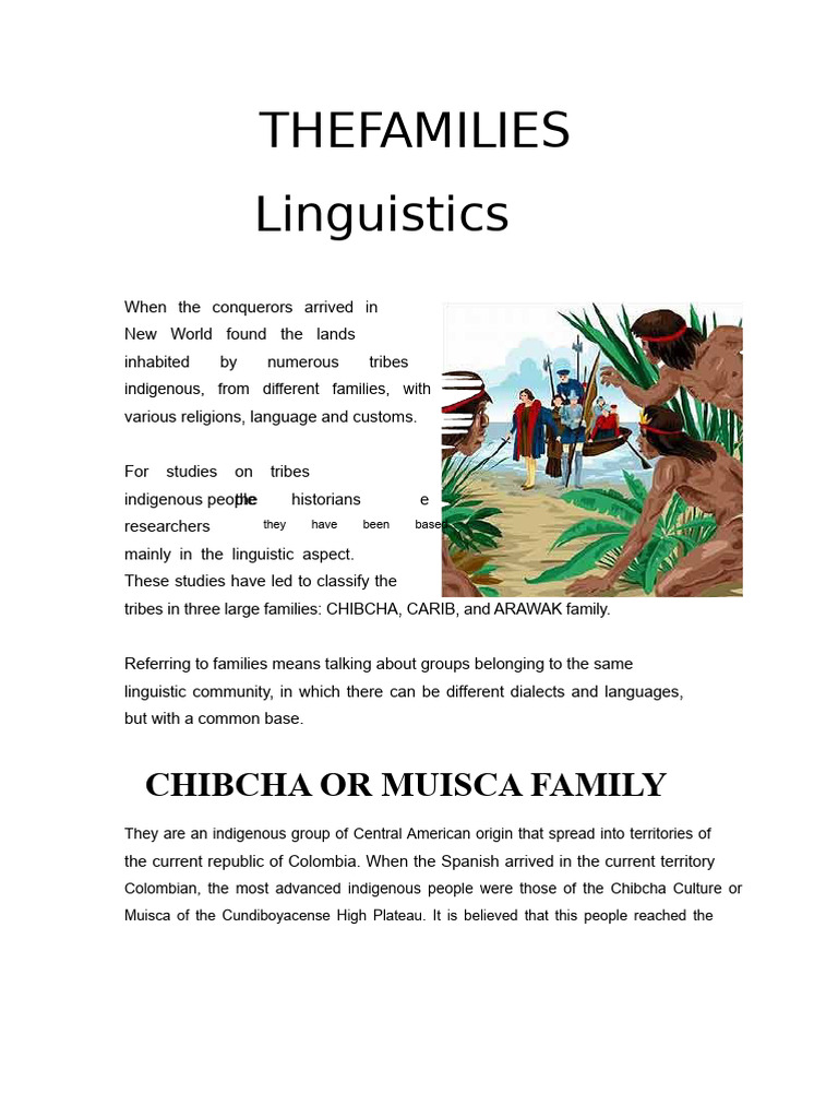 Chibchan Indigenous Tribes Overview | PDF