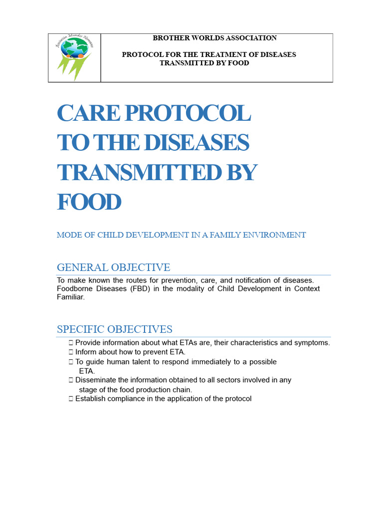 Foodborne Disease Care Protocols | PDF | Foodborne Illness | Hygiene