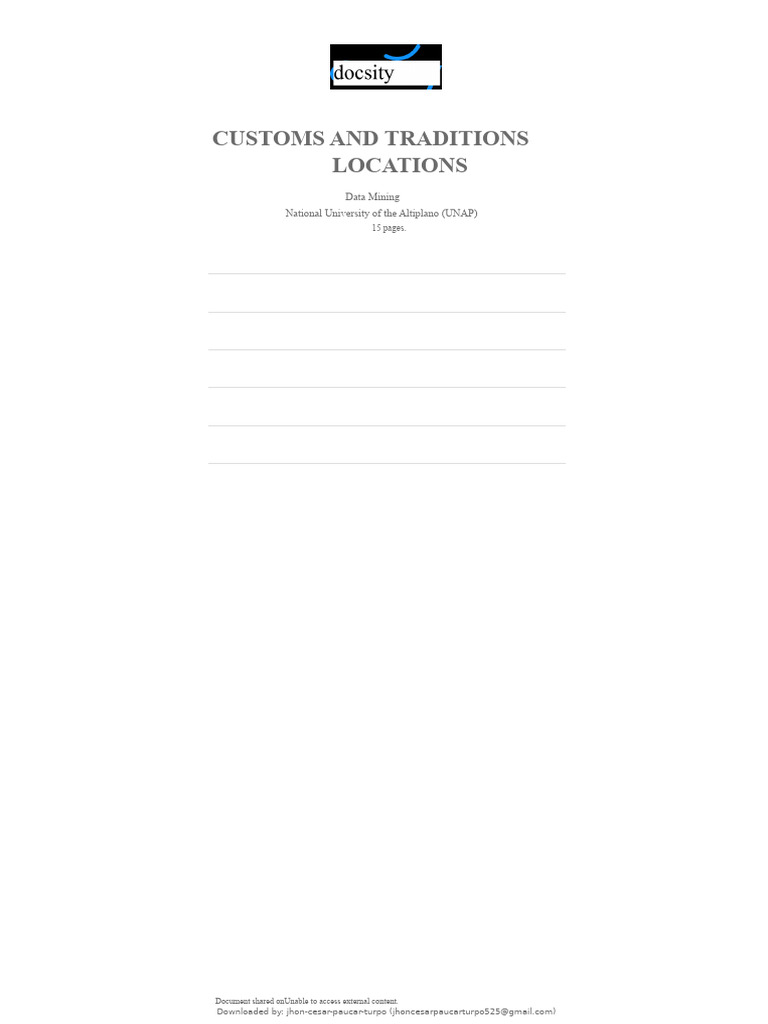 Local Customs for Resource Conservation | PDF | Forest Management ...
