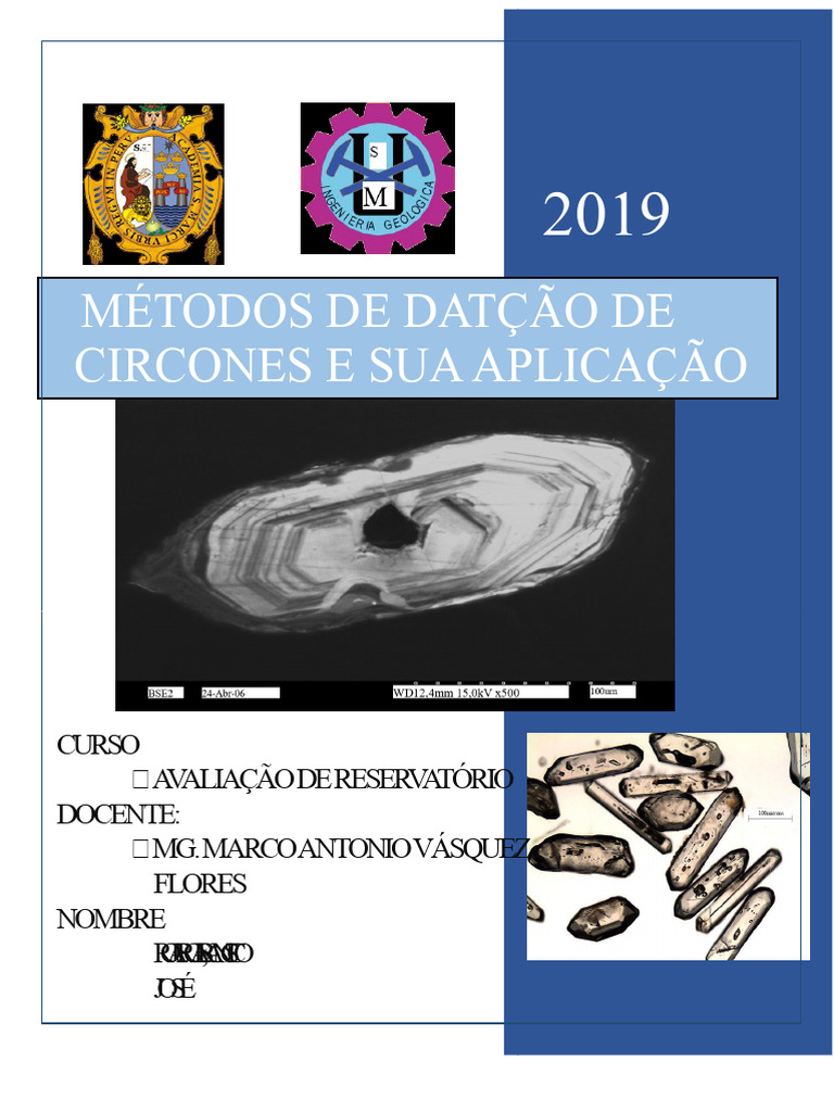Métodos de Datación de Zircones e Aplicações | PDF | Espectrometria de ...