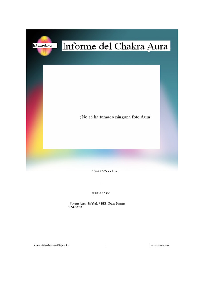 Análisis de Aura y Chakras en Penang | PDF | Amor | Las emociones