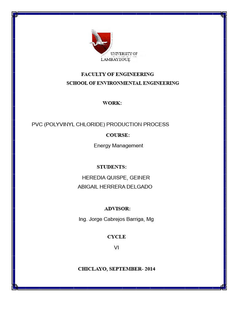 PVC Production Process Overview | PDF | Polyvinyl Chloride | Plastic