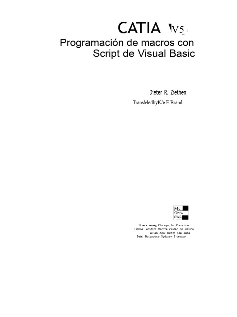 Macros en CATIA con Visual Basic | PDF | Macro (informática ...