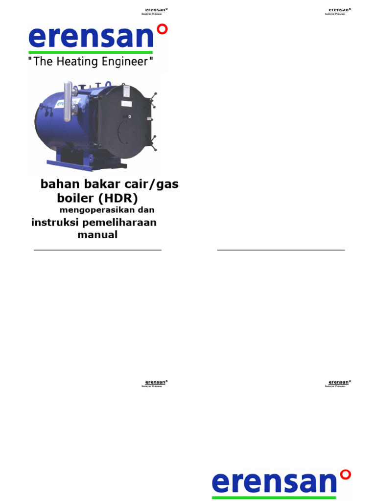 Panduan Operasional dan Pemeliharaan Boiler | PDF