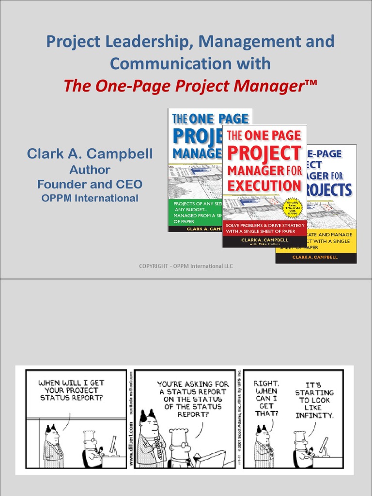 10 Oppm Slides1 | PDF | Project Management | Business