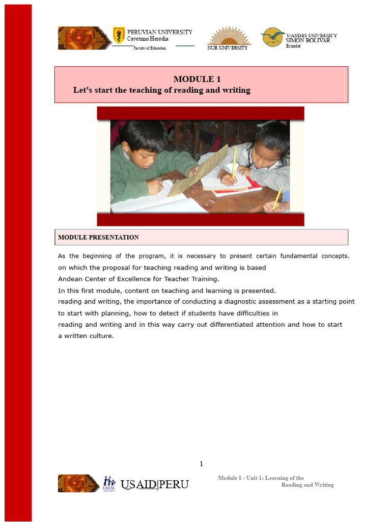 Teaching Reading and Writing Basics | PDF | Literacy | Learning