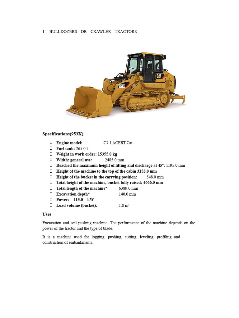 Yellow line teams.docx | PDF | Tractor | Loader (Equipment)