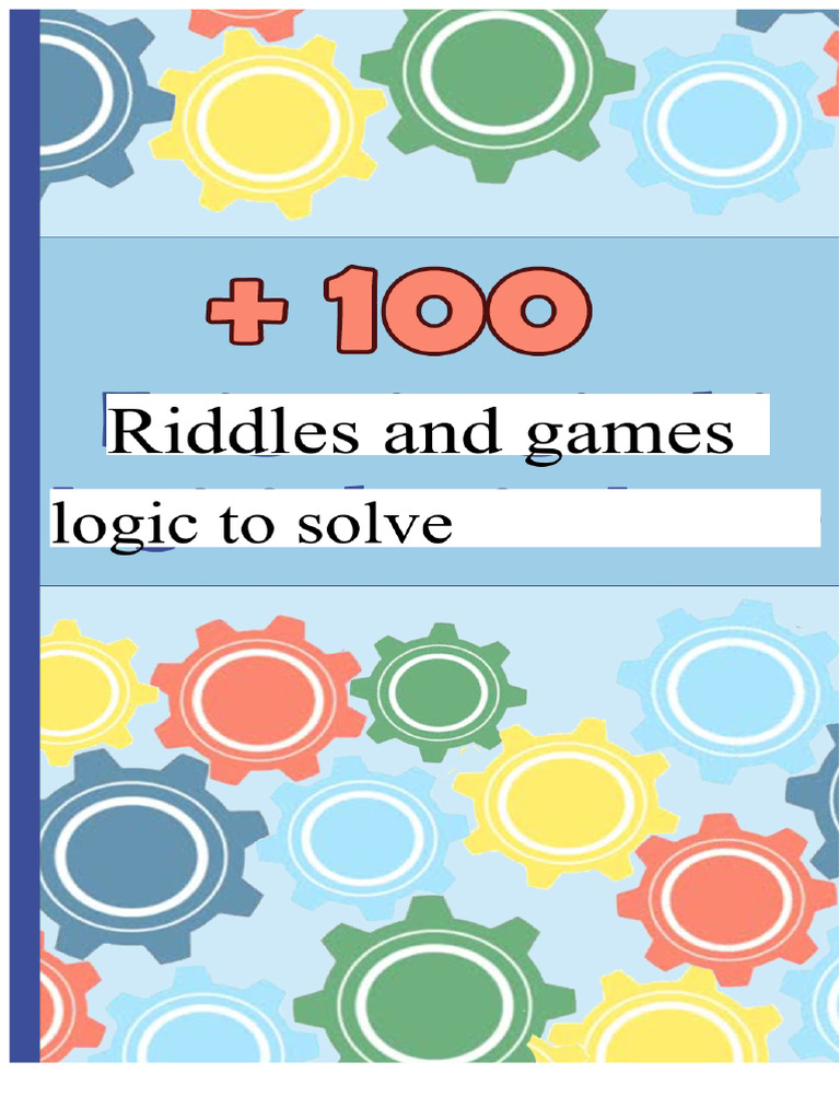 +100 Riddles and Logic Games To Solve (Italian Edition) | PDF | Barrel ...