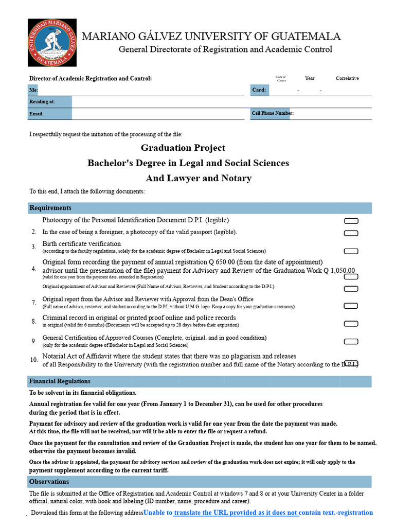 Graduation Project Submission Guide | PDF | Identity Document | Notary ...