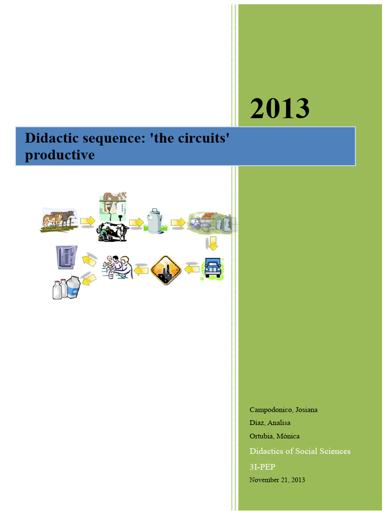 Didactic Unit The Materials | PDF | Dairy | Milk