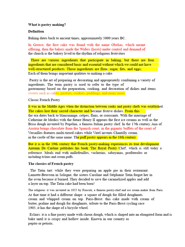 A closer look at Beginner’S Focus On Gentle Handling Of Pastry