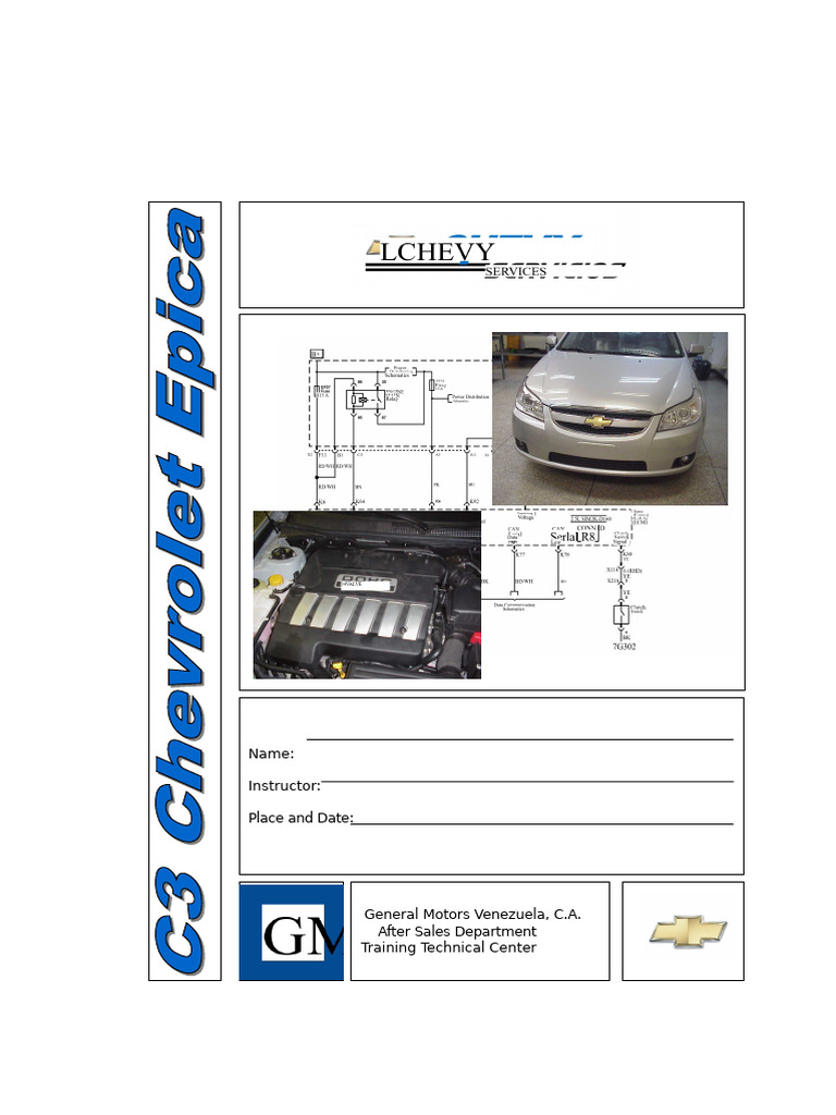 C3 Chevrolet Epica | PDF | Throttle | Fuel Injection