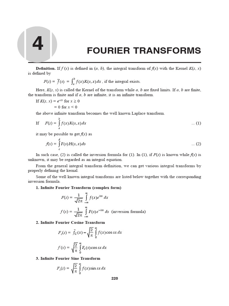Understanding Fourier Transforms | PDF | Convolution | Harmonic Analysis