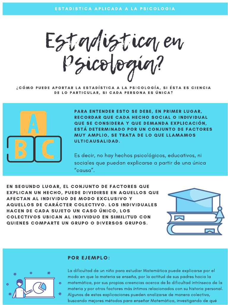 Statistical Infographic in Psychology | PDF