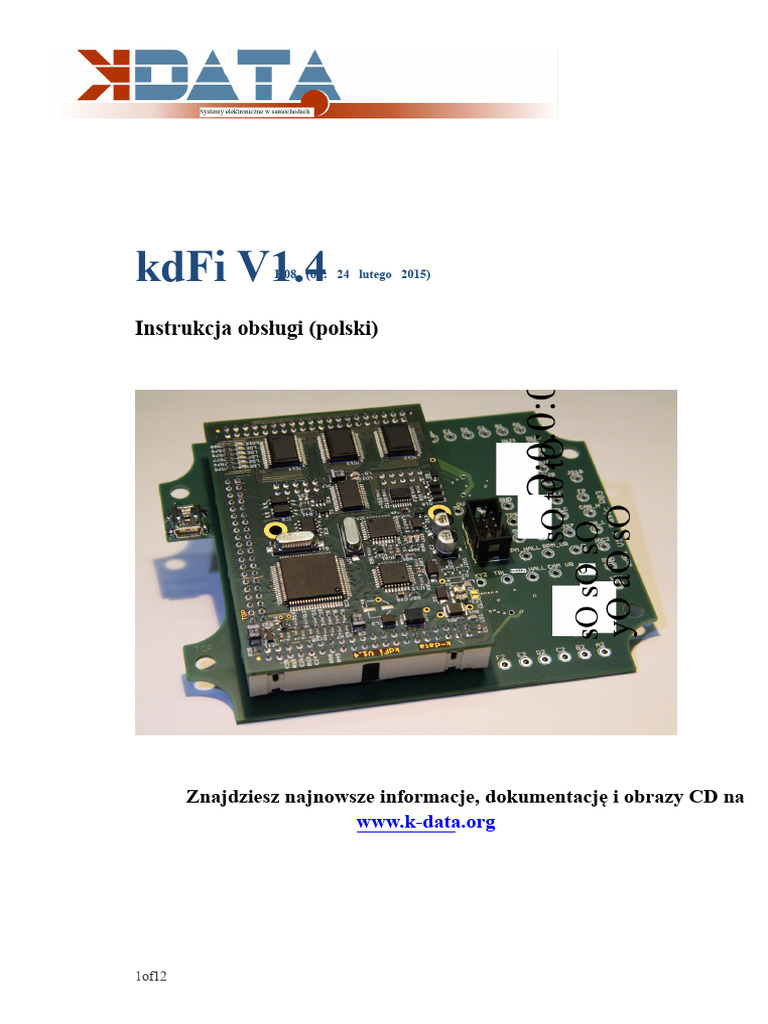 KD Fi V14 Podstawowy | PDF