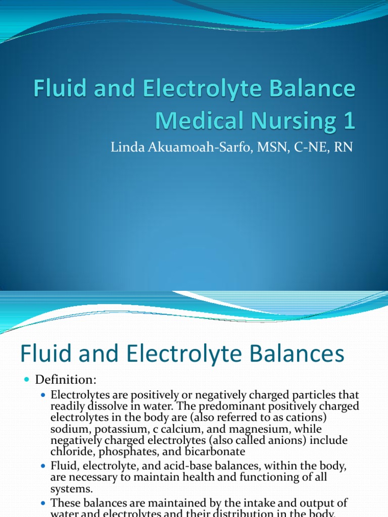 Fluid balance essay 07 picture