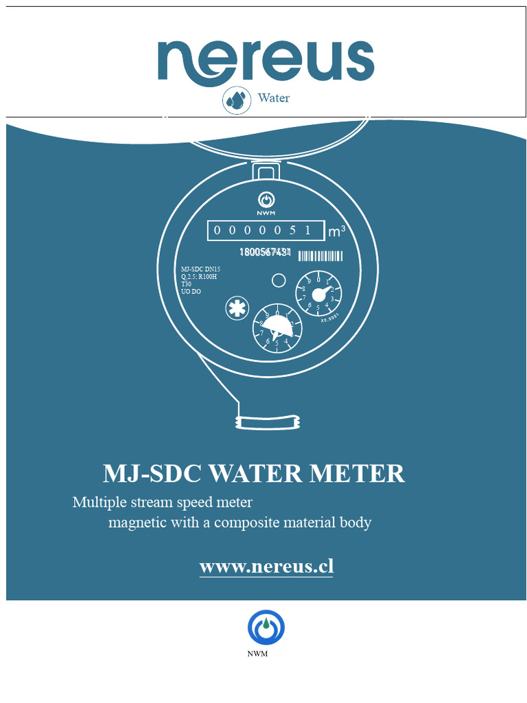 MJ-SDC Water Meter Overview | PDF | Water | Valve