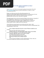 Windows Run Commands List | PDF | Microsoft Windows | Windows Registry
