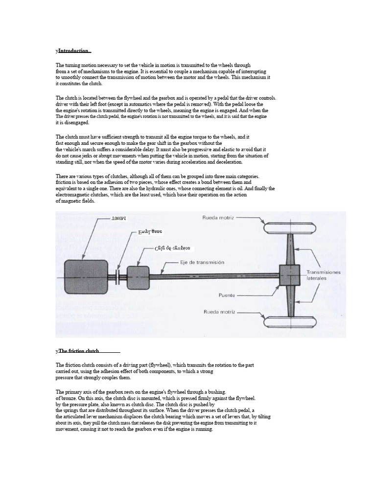 Understanding Vehicle Clutch Mechanisms | PDF | Clutch | Automatic ...
