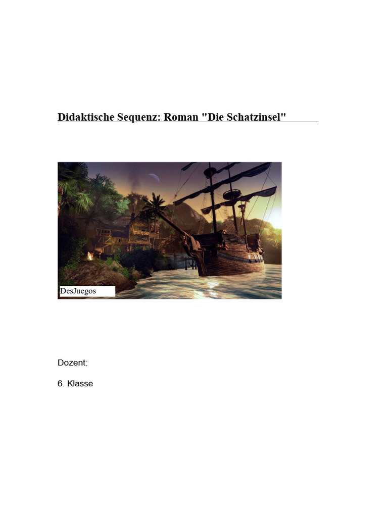 Sequenz - Sprache Der Novelle 6. Klasse | PDF