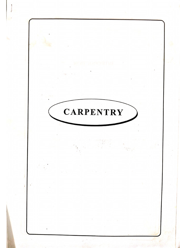 Carpentry | PDF