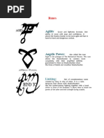 Shadowhunter Runes and Their Meanings | PDF