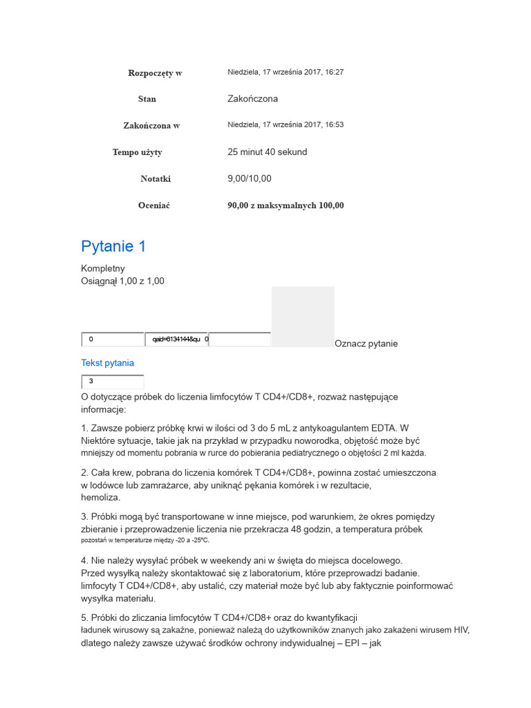 Telelab Pobieranie Krwi | PDF