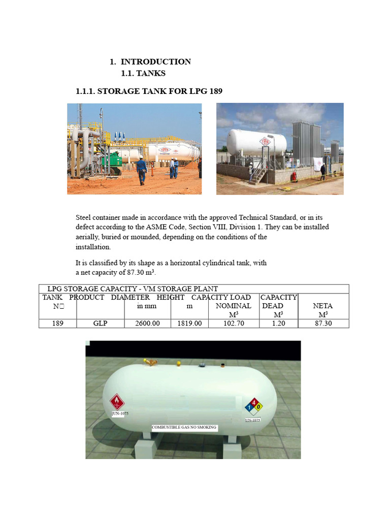 LPG Storage Tank Installation Guide | PDF | Liquefied Petroleum Gas | Valve