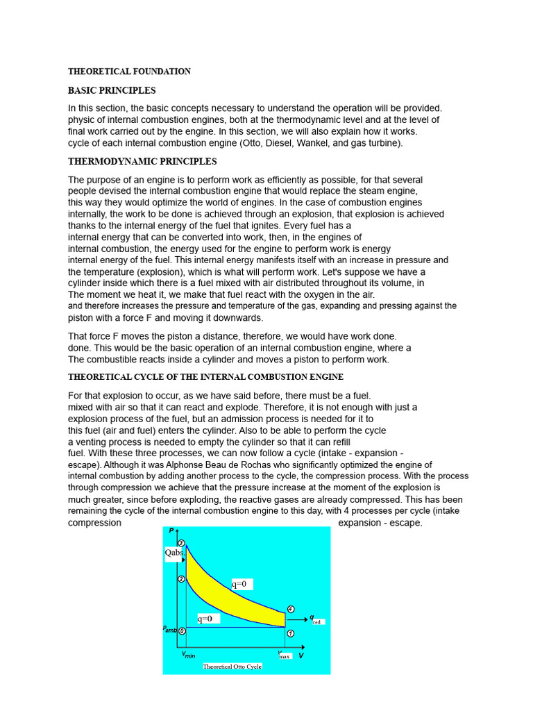 Understanding Internal Combustion Engines | PDF | Internal Combustion ...